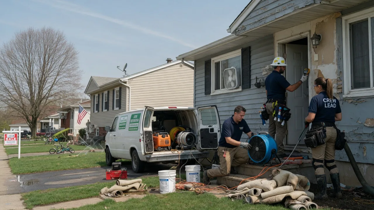 Flood Cleanup in Centreville, VA near me