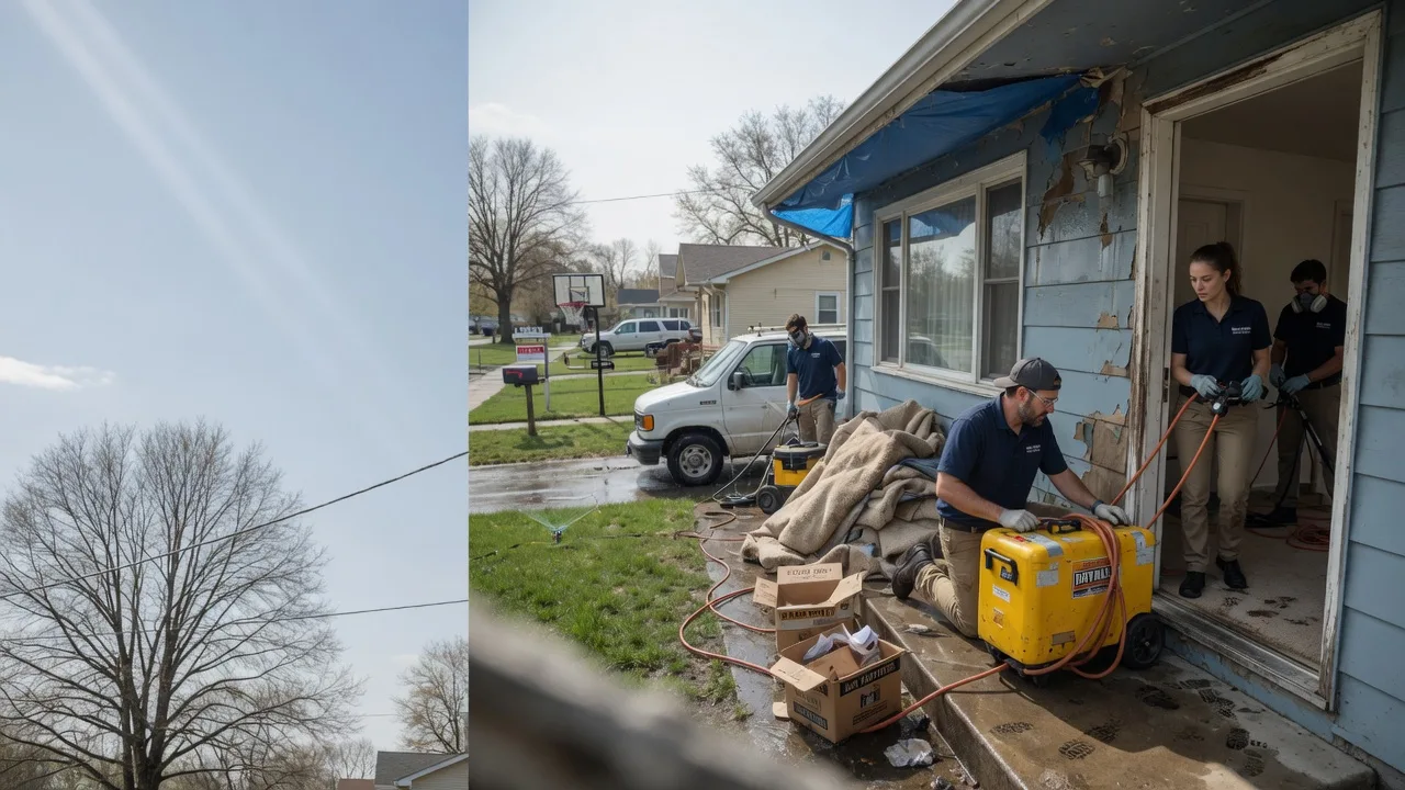 Basement Flood Cleanup in Centreville, VA near me